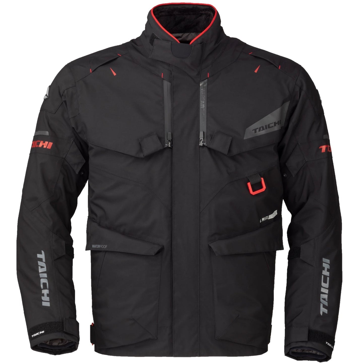 RS Taichi - DRYMASTER KOMPASS ALL SEASON JACKET BLACK/RED RSJ729 (NEW)
