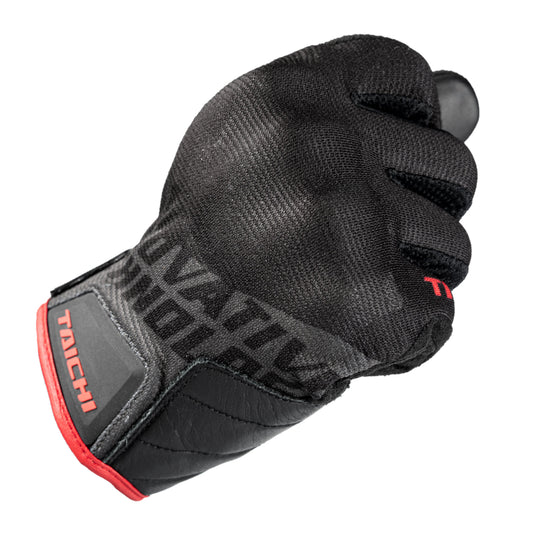RS Taichi - URBAN AIR GLOVE BLACK/RED RST437