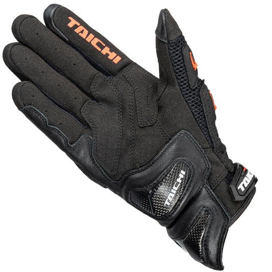 RS Taichi - RAPTOR MESH GLOVES BLACK/NEON RED RST442