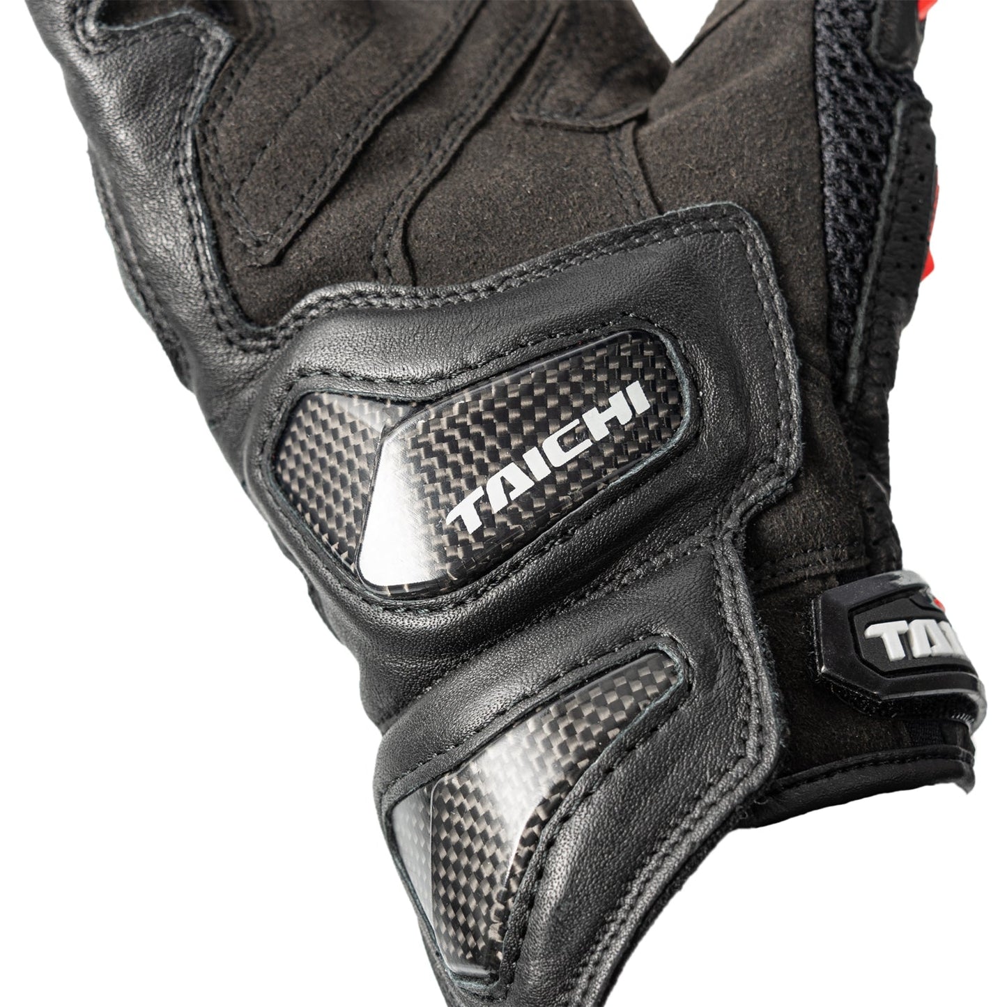 RS Taichi - RAPTOR MESH GLOVES BLACK/BLACK/WHITE RST442