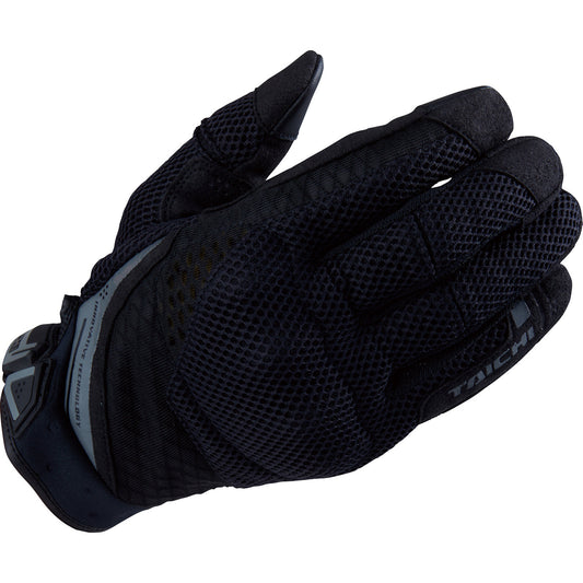 RS Taichi - RUBBER KNUCKLE MESH GLOVE BLACK RST447