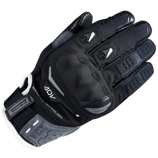 RS Taichi - DRYMASTER COMPASS GLOVE BLACK/WHITE RST451