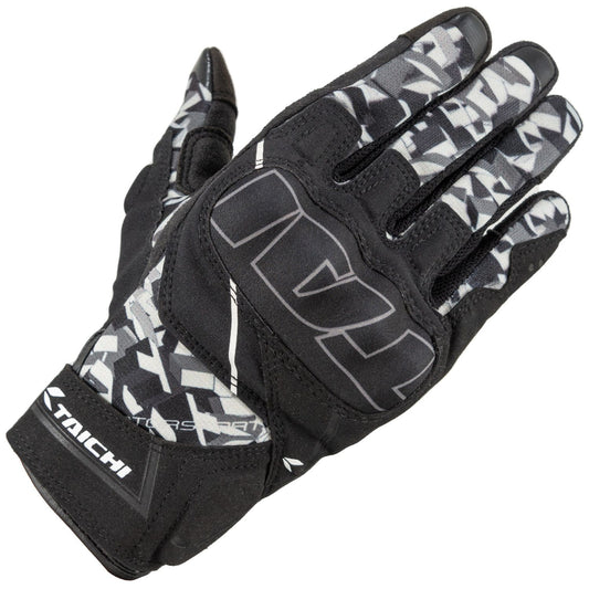 RS Taichi - STROKE AIR GLOVES BLACK PUZZLE RST455