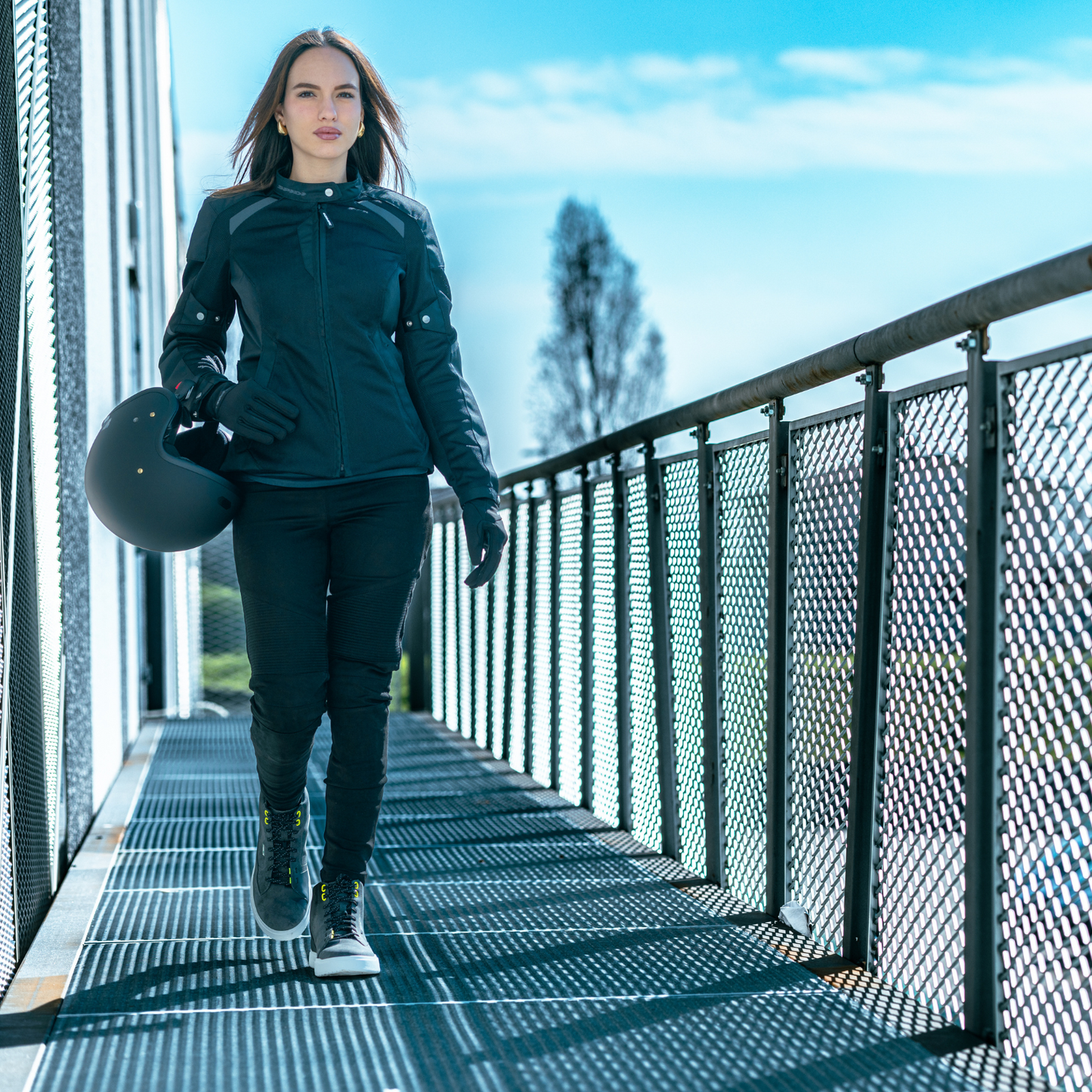 Sidi - ARX Air Riding Shoes - BLACK/WHITE