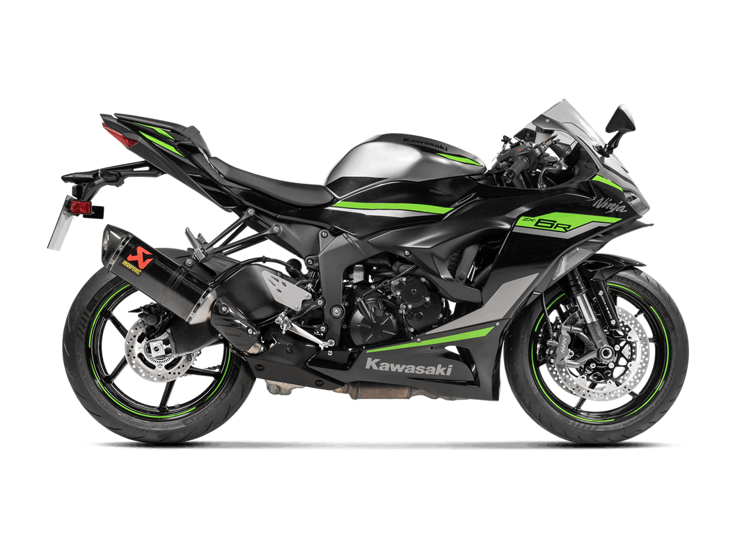 Akrapovic - S-K6SO7-HZC/3 - Slip-On Line Muffler - Carbon Fiber - ZX-6R