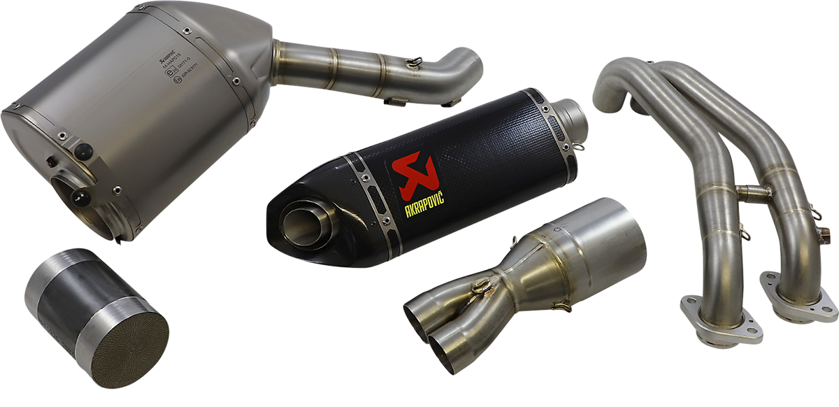 Akrapovic - S-A6R4-HAPC - Racing Line Complete Exhaust - Carbon Fiber