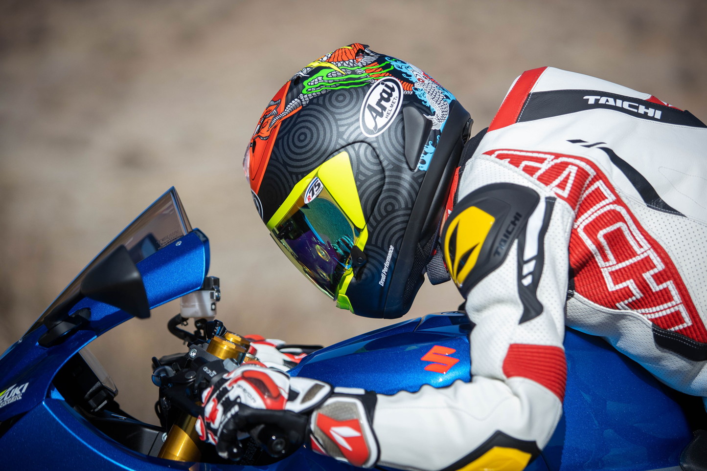 Arai Helmets - Corsair-X Helmet - Tatsuki - Frost