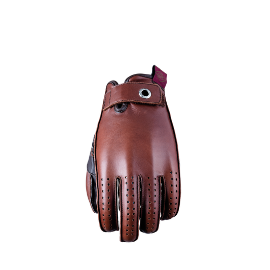 FIVE GLOVES - COLORADO WOMAN - BURGUNDY/BROWN