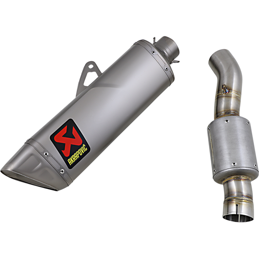 Akrapovic - S-H10SO25-APLT/TD - Track Day Muffler - Titanium