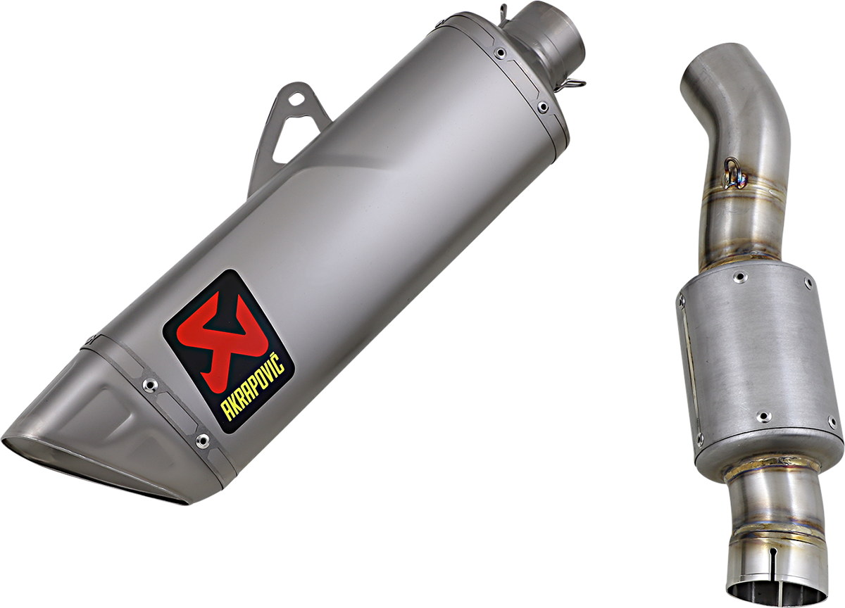 Akrapovic - S-H10SO25-APLT/TD - Track Day Muffler - Titanium