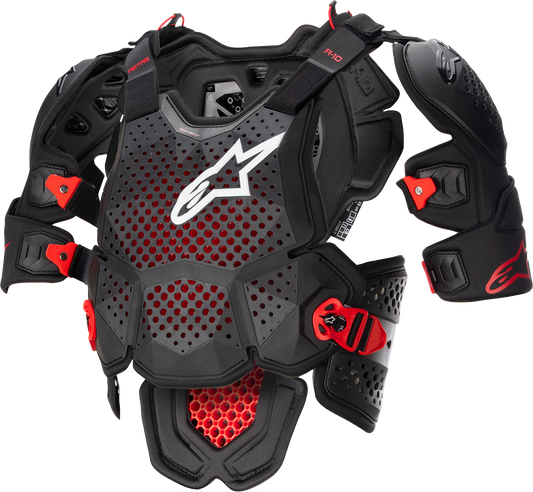 Alpinestars - A-10 v2 Full Roost Guard - Black/Red