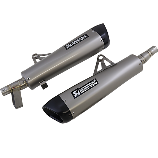 Akrapovic - S-T12SO4-HCQT - Titanium Mufflers