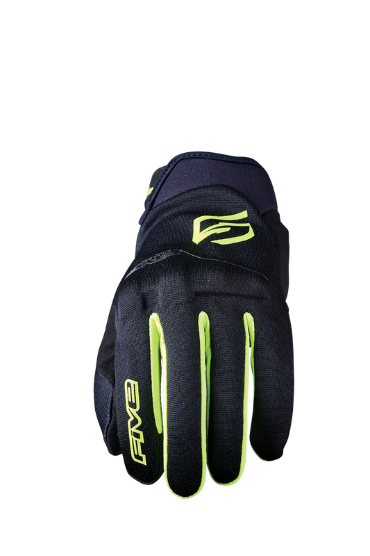 FIVE GLOVES - GLOBE EVO - BLACK/FLUO YELLOW