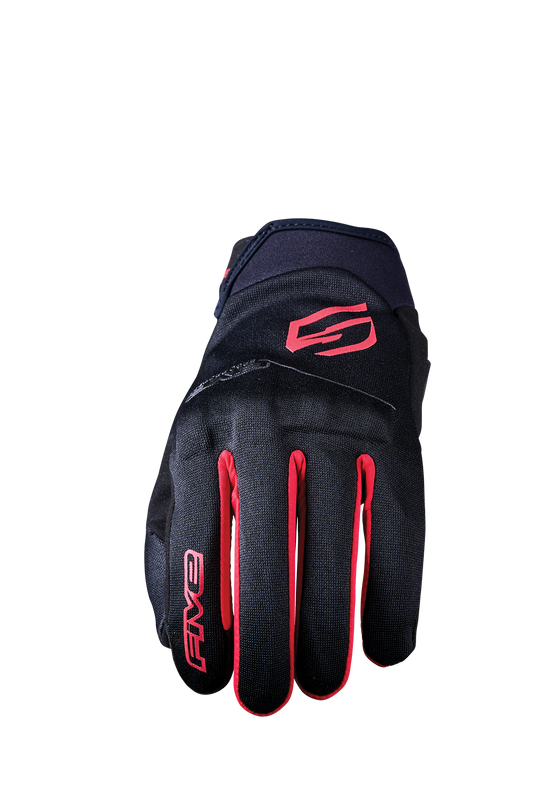 FIVE GLOVES - GLOBE EVO - BLACK/RED