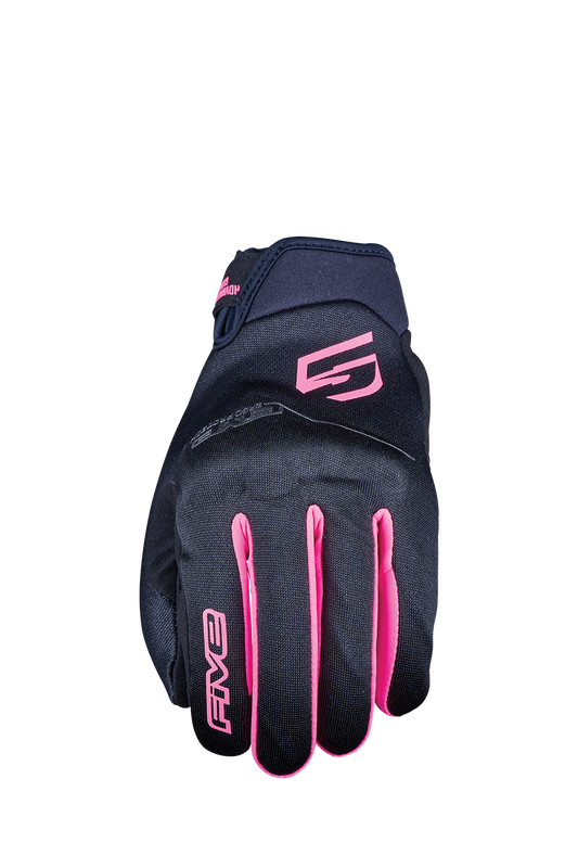 FIVE GLOVES - GLOBE EVO WOMAN - BLACK/FLUO PINK