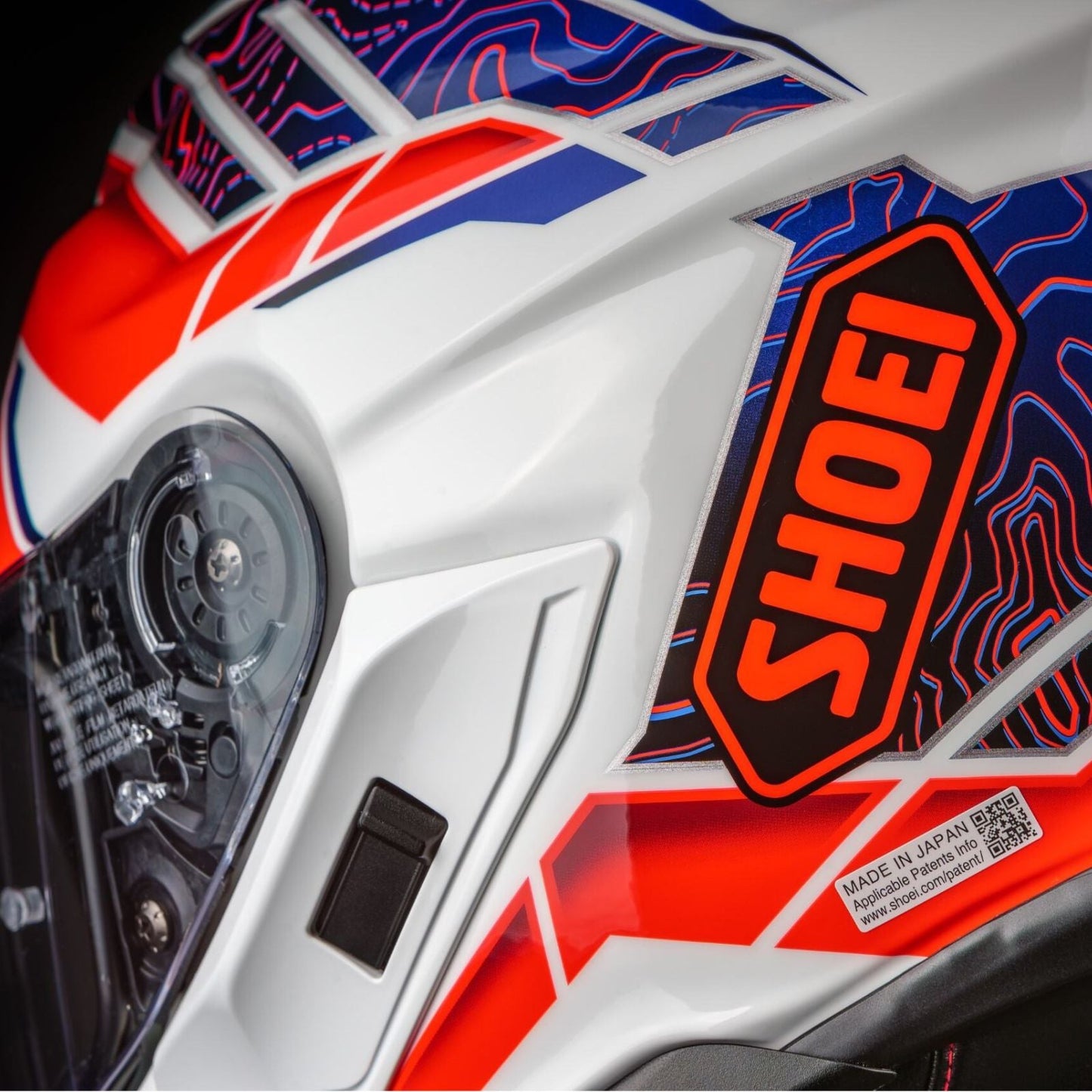 SHOEI - GT-Air 3 Hike - RED/WHITE/BLUE (TC10)