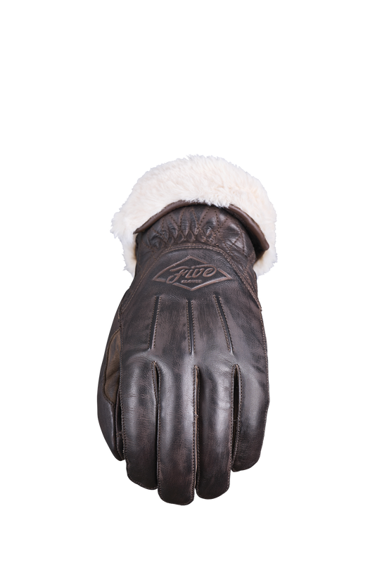 FIVE GLOVES - MONTANA WOMAN - WAXED BROWN