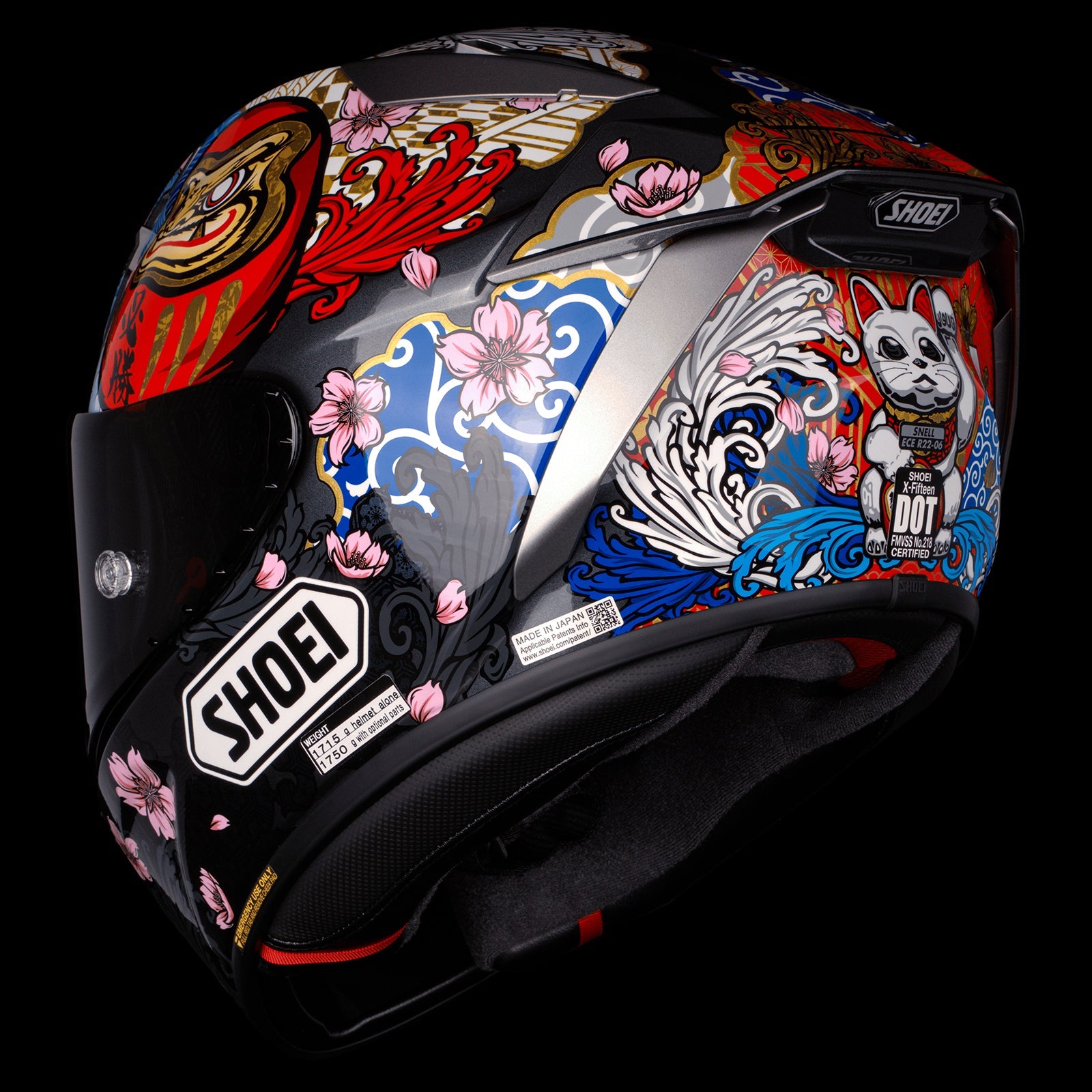 SHOEI　FX-TOURING SHOEI - X-Fifteen Marquez Motegi 5 - TC1 – trackaddix