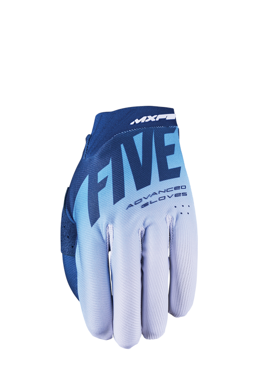 FIVE GLOVES - MXF2 EVO - SPLIT NAVY/WHITE/BLUE