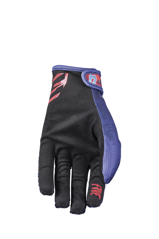 FIVE GLOVES - MXF4 - DEMON Midnight BLUE/Red