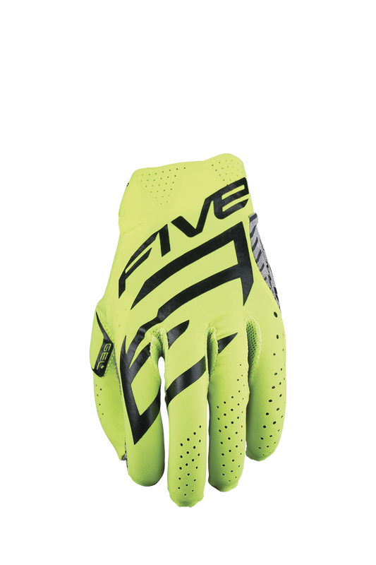 FIVE GLOVES - MXF RACE - FLUO YELLOW