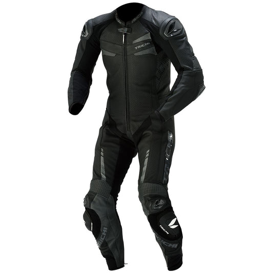 RS Taichi - GP-WRX R305 LEATHER SUIT BLACK NXL305