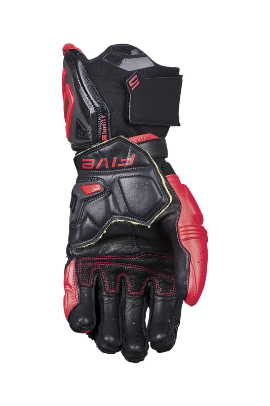 FIVE GLOVES - RFX1 EVO - BLACK/FLUO RED