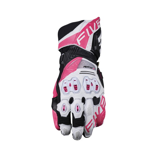 FIVE GLOVES - RFX1 EVO WOMAN - WHITE/FLUO PINK