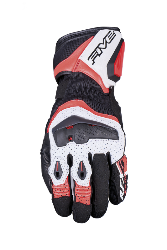 FIVE GLOVES - RFX4 EVO AIRFLOW - WHITE/RED