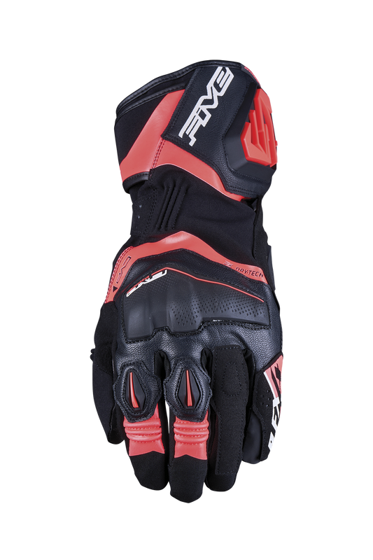 FIVE GLOVES - RFX4 EVO WP - BLACK FLUO RED
