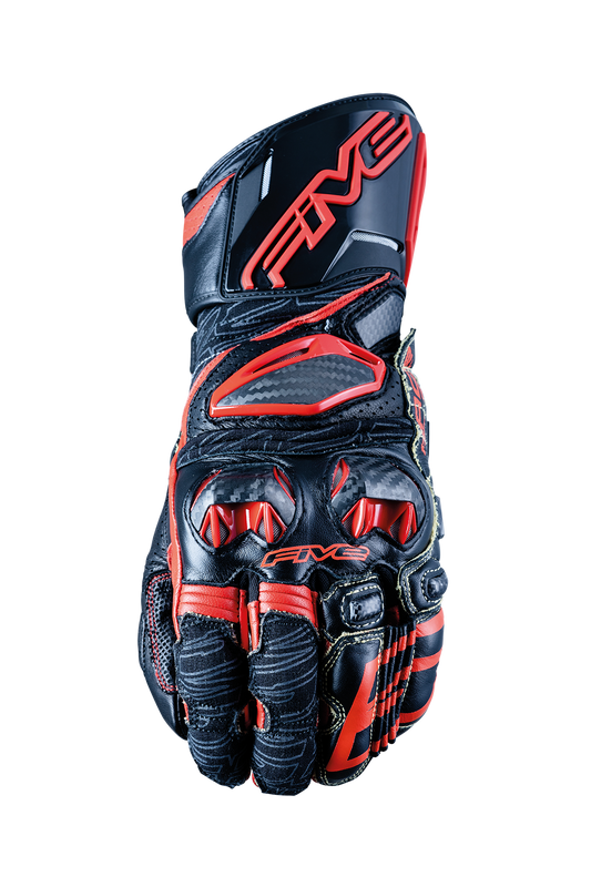 FIVE GLOVES - RFX RACE - BLACK/RED