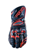 Load image into Gallery viewer, 01170118 - FIVE GLOVES - RFX RACE - BLACK/RED
