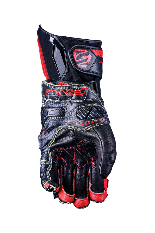 FIVE GLOVES - RFX RACE - BLACK/RED