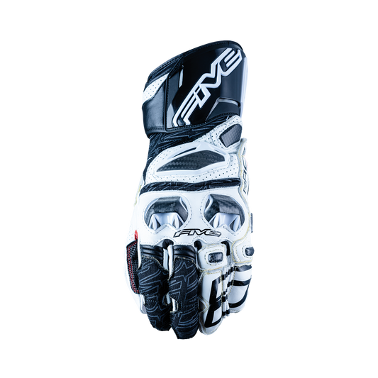 FIVE GLOVES - RFX RACE - WHITE/BLACK