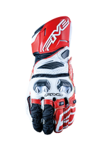Load image into Gallery viewer, 01210158 - FIVE GLOVES - RFX RACE - WHITE/RED
