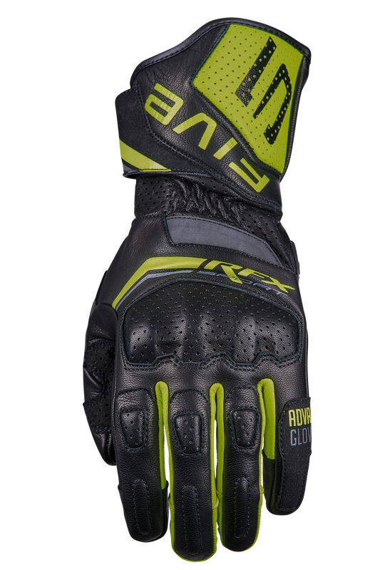 FIVE GLOVES - RFX SPORT EVO - BLACK/FLUO YELLOW