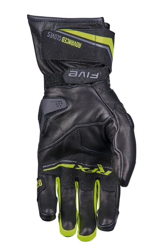FIVE GLOVES - RFX SPORT EVO - BLACK/FLUO YELLOW