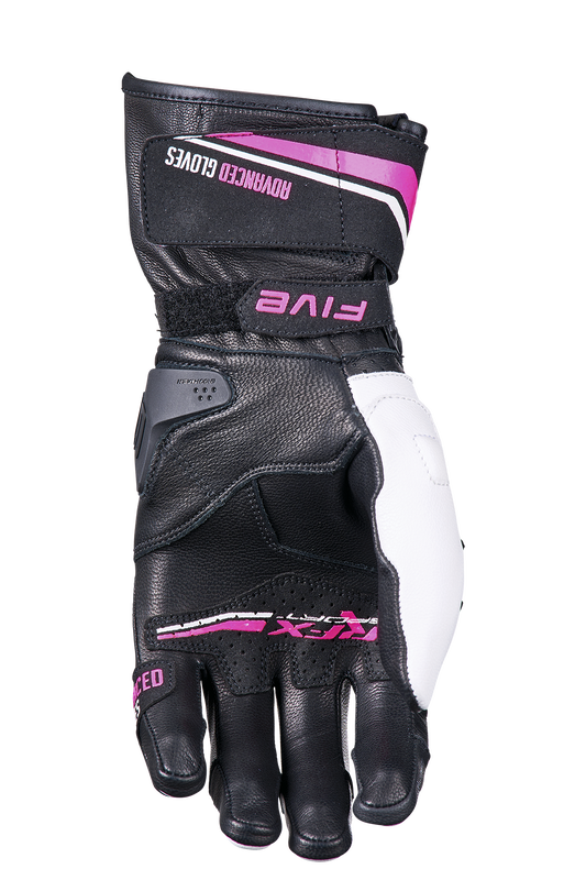 FIVE GLOVES - RFX SPORT WOMAN - WHITE/FLUO PINK