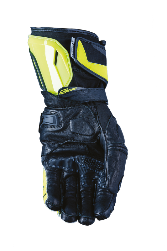 FIVE GLOVES - RFX WP - BLACK/FLUO YELLOW