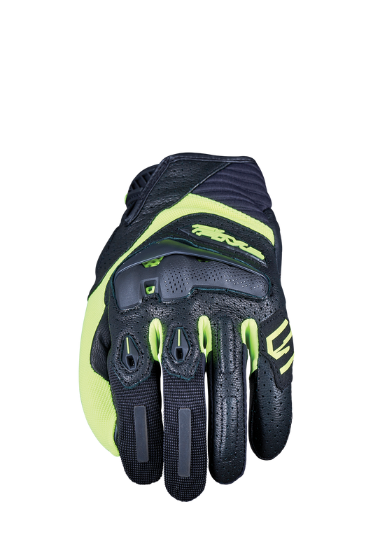 FIVE GLOVES - RS1 - BLACK/FLUO YELLOW