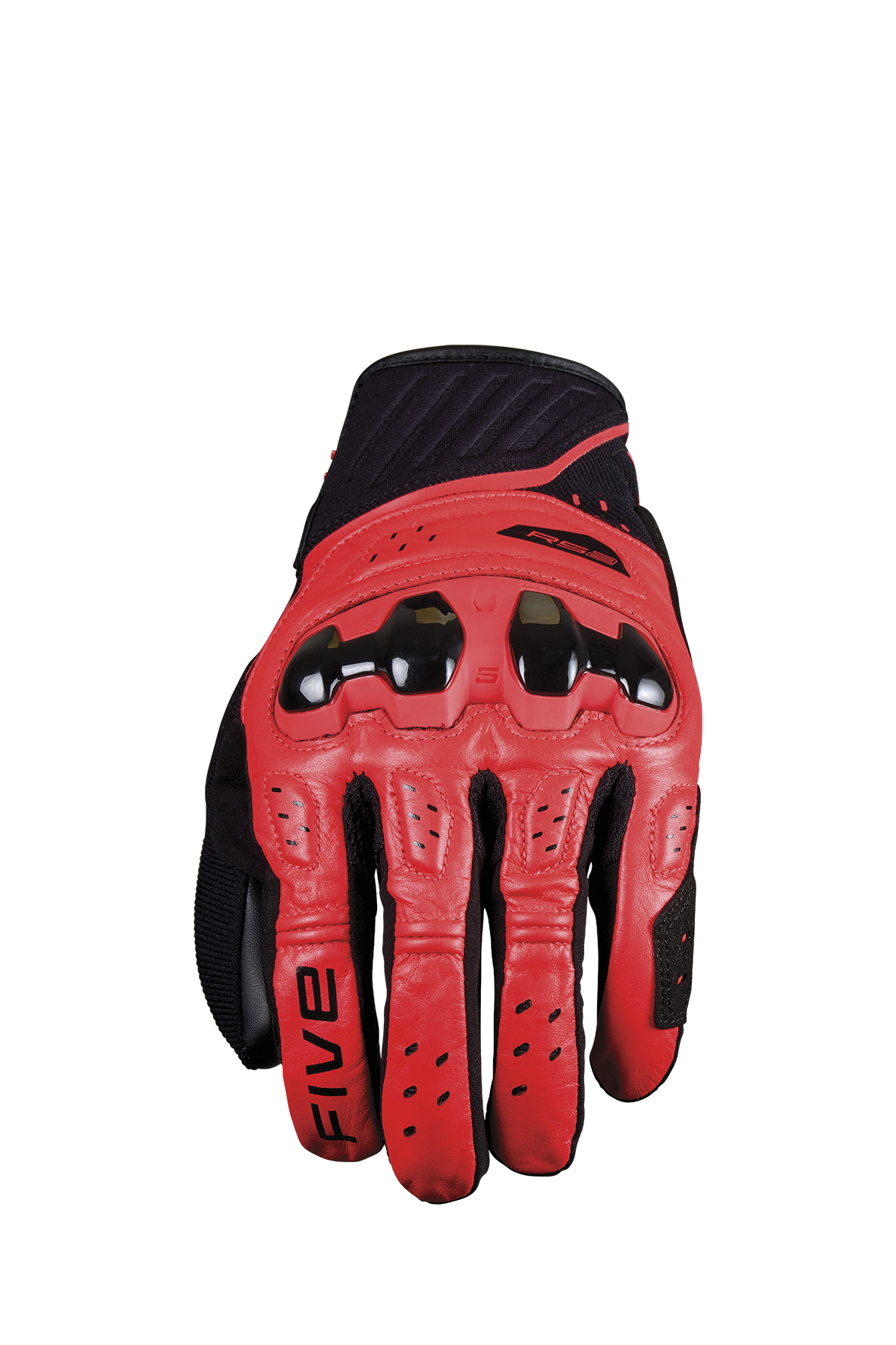 FIVE GLOVES - RS2 EVO2 - FLUO RED/BLACK