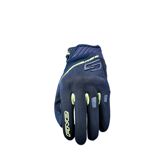 FIVE GLOVES - RS3 EVO AIRFLOW - BLACK/FLUO YELLOW