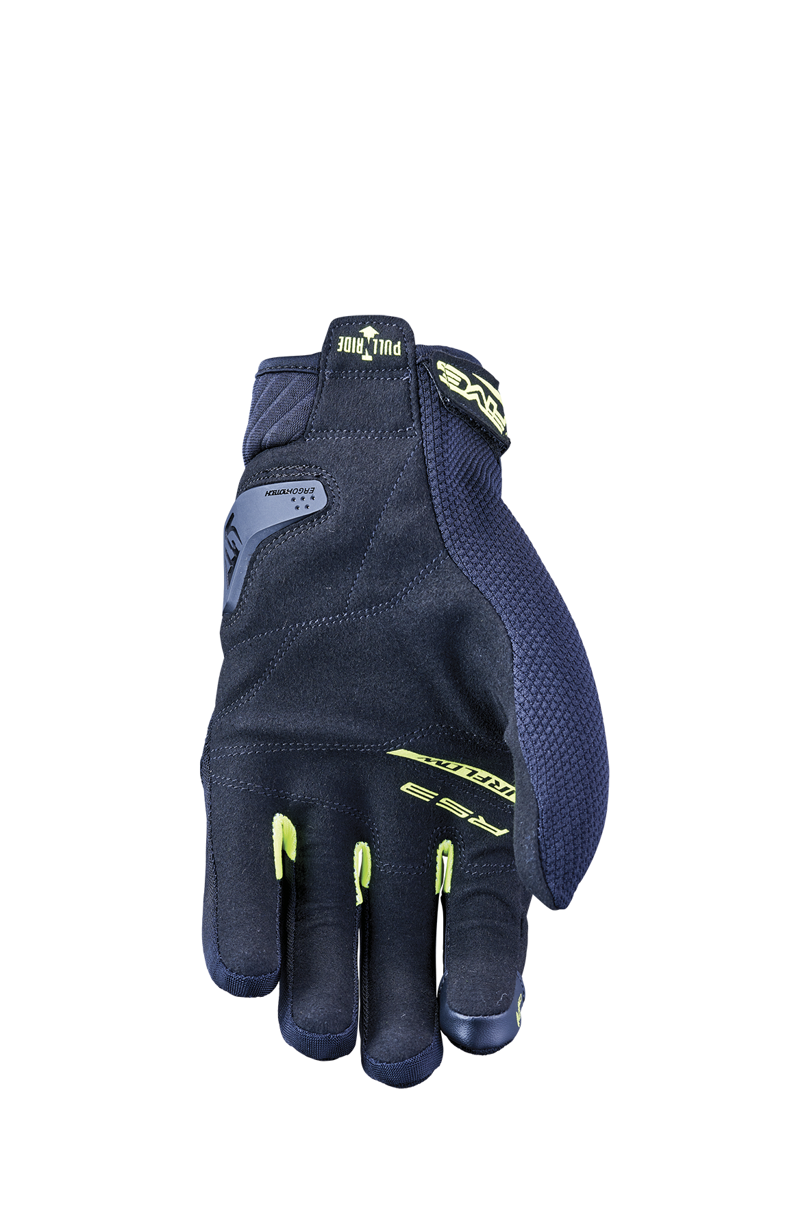 FIVE GLOVES - RS3 EVO AIRFLOW - BLACK/FLUO YELLOW