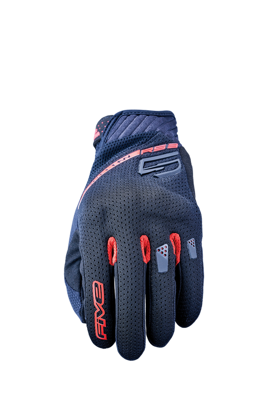 FIVE GLOVES - RS3 EVO AIRFLOW - BLACK/RED