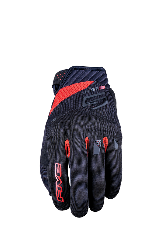 FIVE GLOVES - RS3 EVO - BLACK/RED