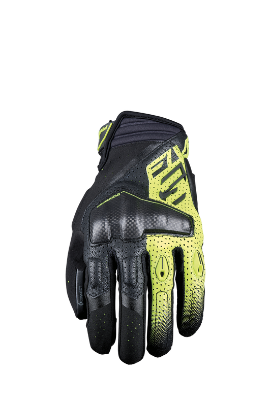 FIVE GLOVES - RSC EVO - BLACK/FLUO YELLOW