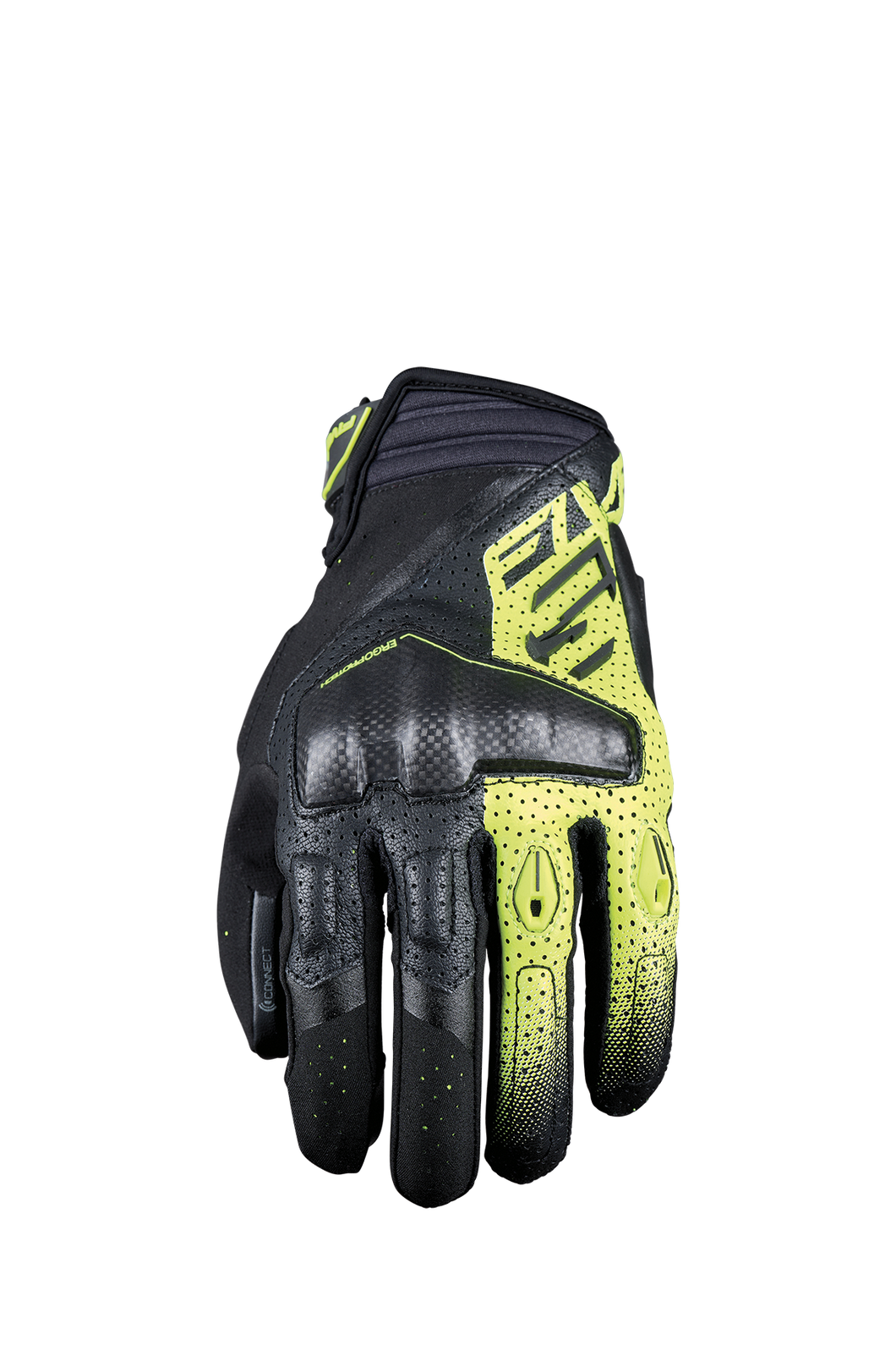 STR018016 - FIVE GLOVES - RSC EVO - BLACK/FLUO YELLOW