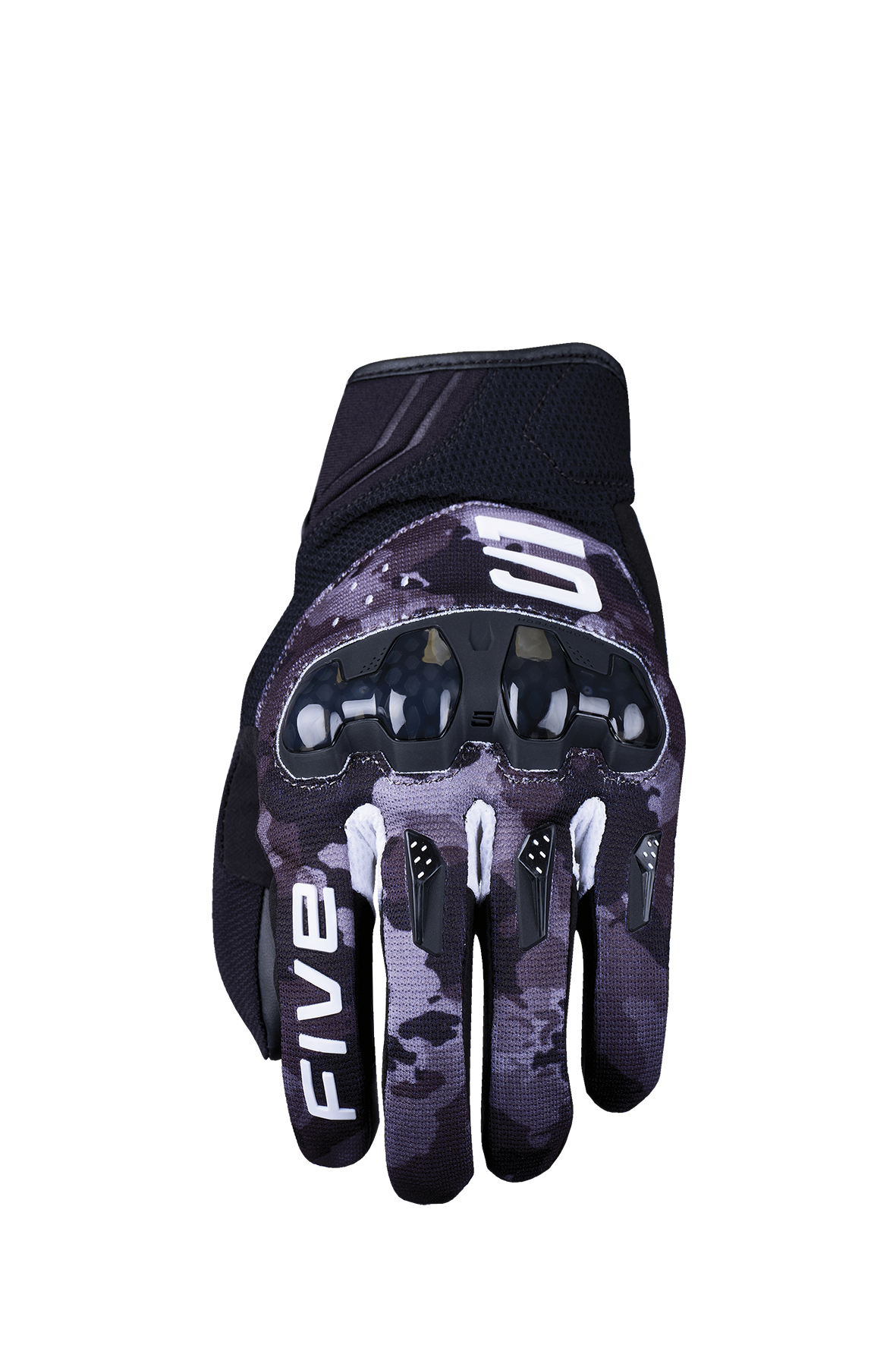 FIVE GLOVES - RSX - CAMO BLACK WHITE