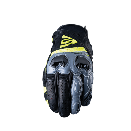 FIVE GLOVES - SF2 - GREY/FLUO YELLOW