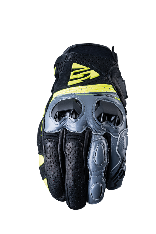 FIVE GLOVES - SF2 - GREY/FLUO YELLOW